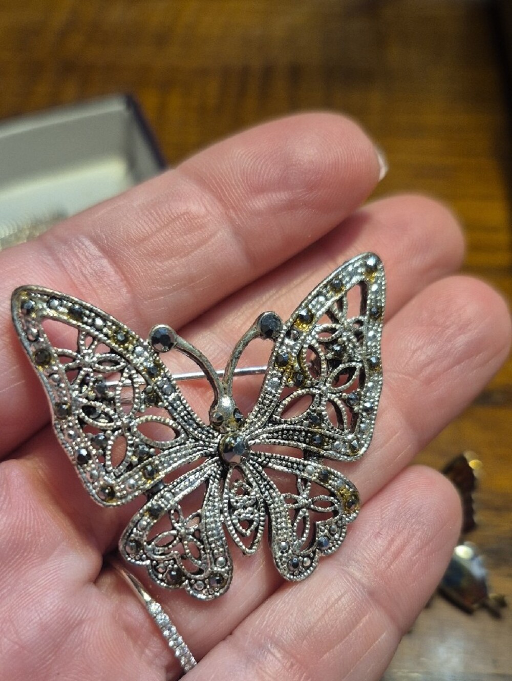Butterfly Brooch Bundle 3 Brooches Vintage - Picture 5 of 9